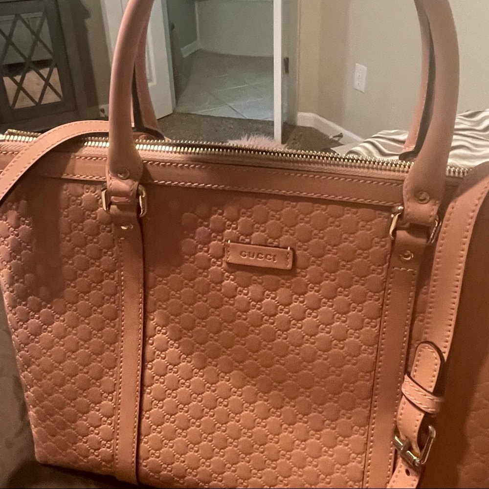Authentic GG Guccissima with strap